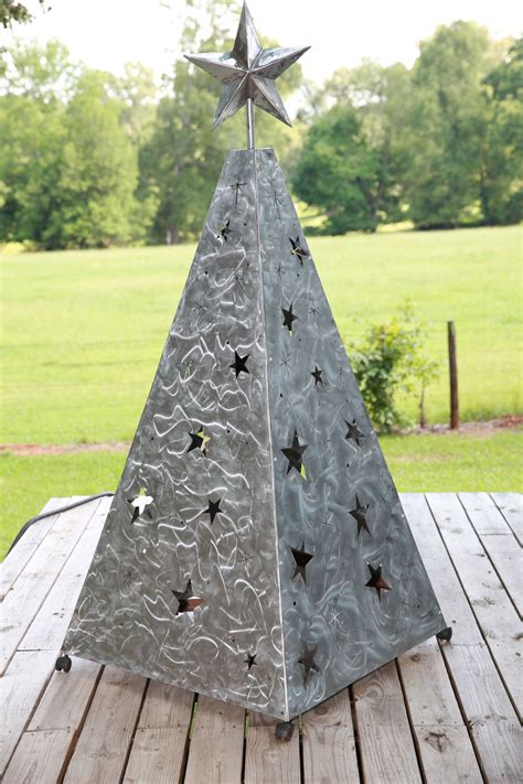 metal fabricated christmas tree|large outdoor metal christmas trees.